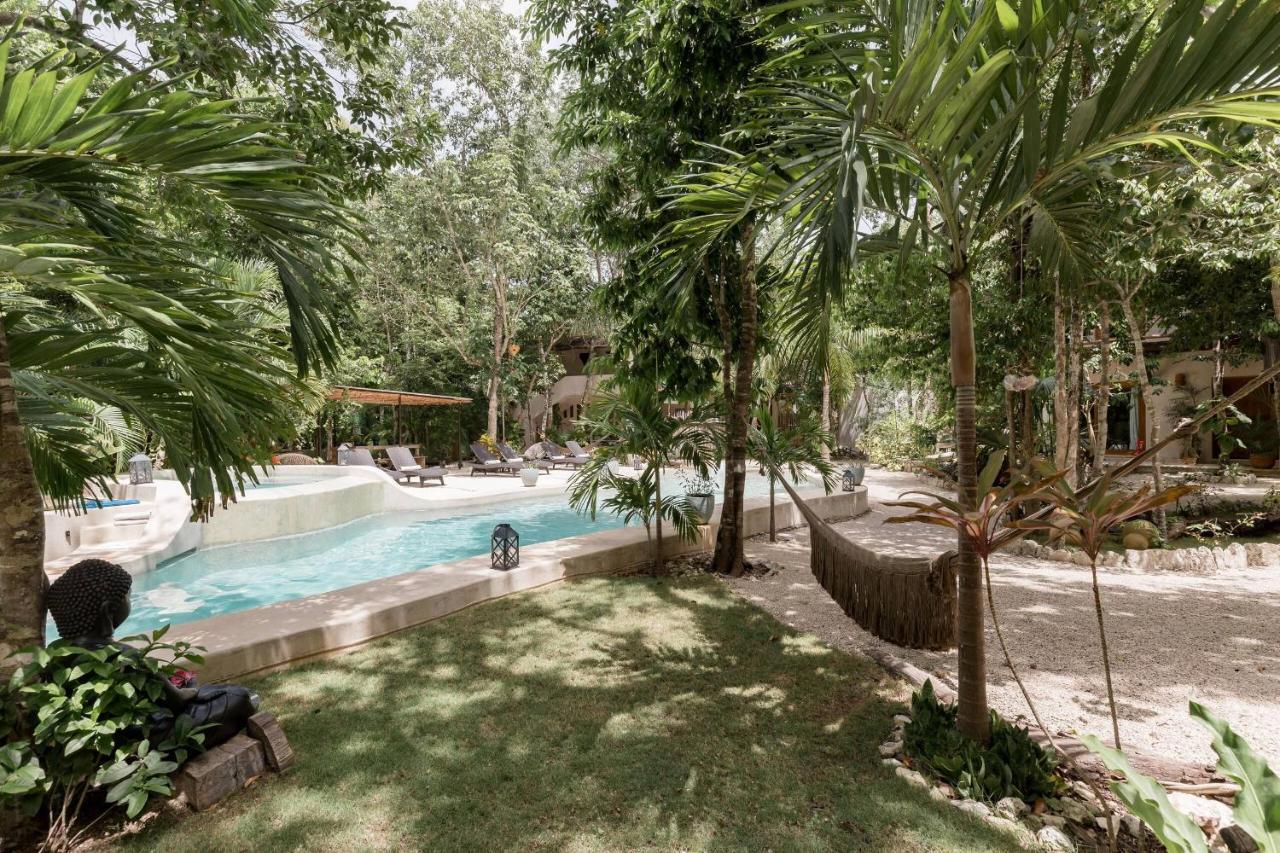 Cachito De Cielo Luxury Jungle Lodge Тулум Экстерьер фото