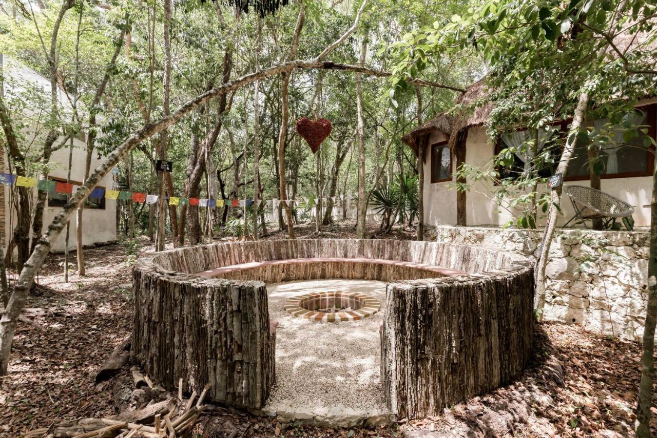 Cachito De Cielo Luxury Jungle Lodge Тулум Экстерьер фото