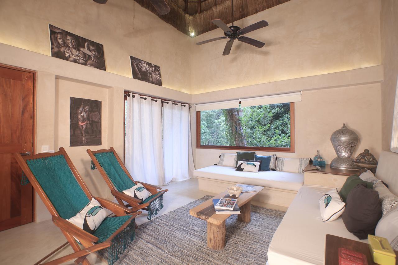 Cachito De Cielo Luxury Jungle Lodge Тулум Экстерьер фото
